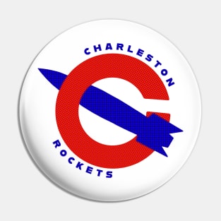 Defunct Charleston Rockets CFL 1965 Pin