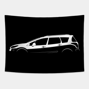 Peugeot 308 SW (2007) Silhouette Tapestry