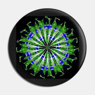 Green abstract Pin