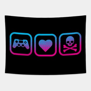 Life Death Videogames Tapestry