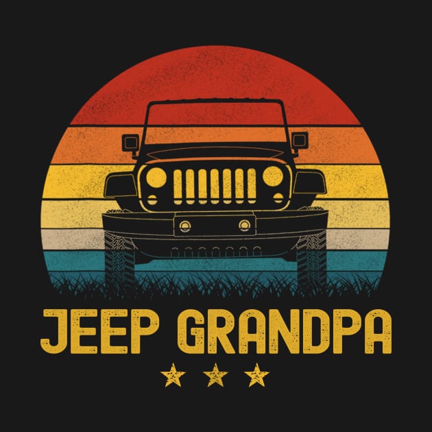 Vintage Jeep Jeep Grandpa Jeep men Jeeps Lover by Jane Sky