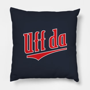 Uff da Twins Pillow