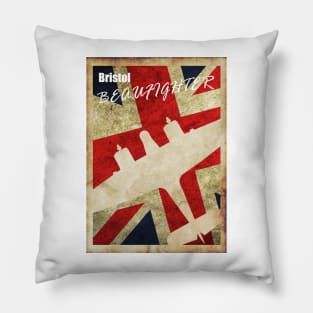 Vintage Style Bristol Beaufighter Pillow