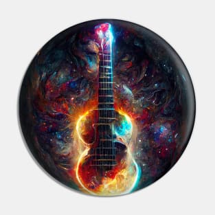 Nebolous Guitar Pin