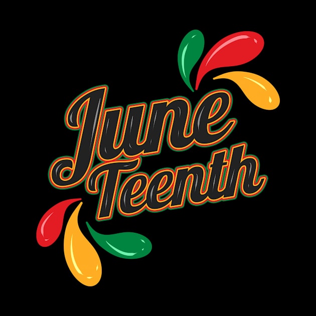 Logo for Black History Juneteenth by SinBle