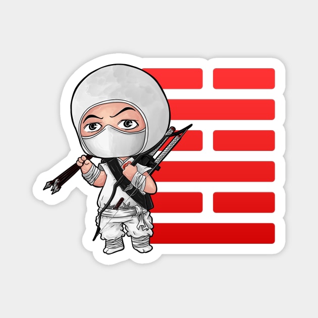 Storm Shadow of the Arashikage Clan Magnet by steviezee