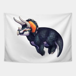 Cozy Triceratops Tapestry