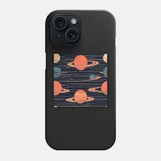 Planets Pattern Phone Case