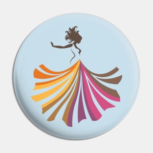 Belly Dancer Pin