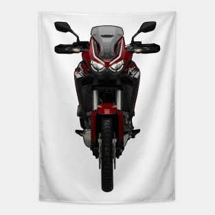 CRF1100L Africa Twin Bike Illustration Tapestry