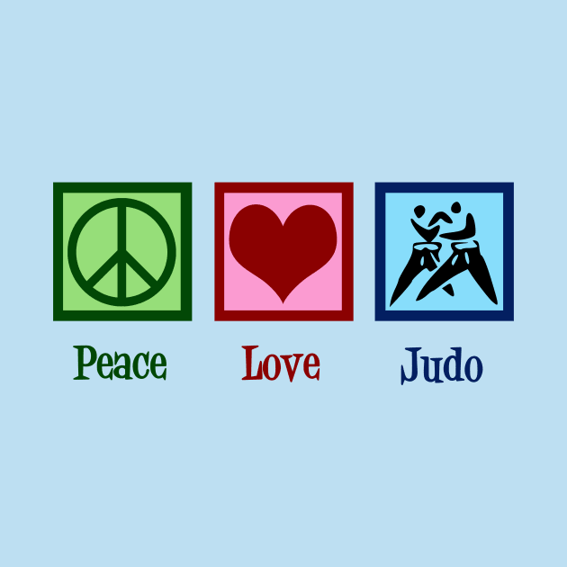 Peace Love Judo by epiclovedesigns