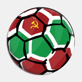 Transnistria Football Country Flag Pin