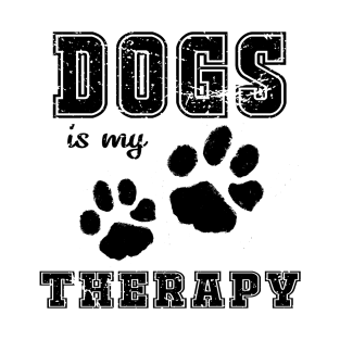 Dogs Is My Therapy T-Shirt