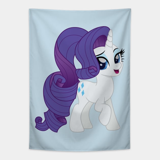 ponytail Rarity Tapestry by CloudyGlow