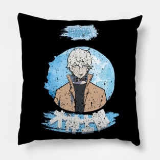 BRAND NEW ANIMAL (BNA): SHIROU OGAMI (HUMAN) GRUNGE STYLE Pillow