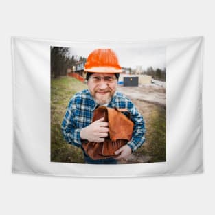 Funny Engineer Tapestry