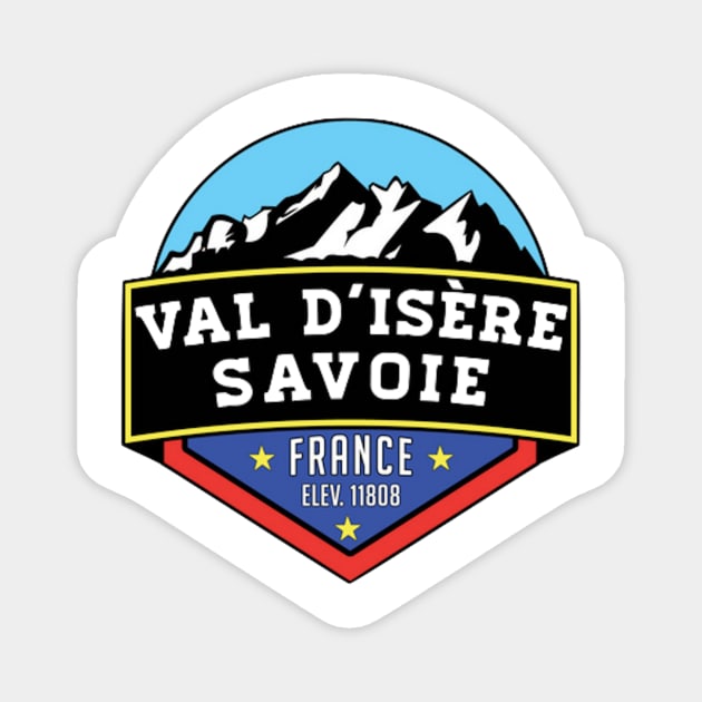 val d'isere Magnet by CLIPS