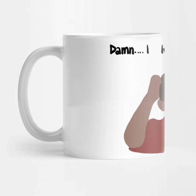 Damn I Kinda Don T Care Meme Mug Teepublic