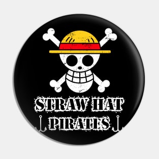 One piece anime - Straw Hat pirates Pin