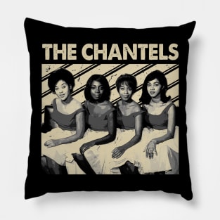 Enchanting Echoes Chantel Band T-Shirts, Where Timeless Harmony Meets Modern Fashion Pillow