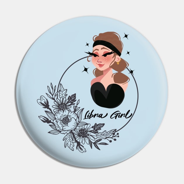 Libra Girl Pin by AirshipRebekah