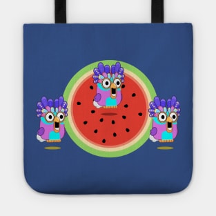 Chattering Owl Dance Mode Tote