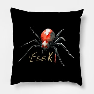 Creepy Spider Eeek Pillow