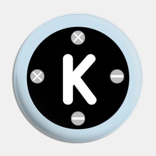 Letter K Pin