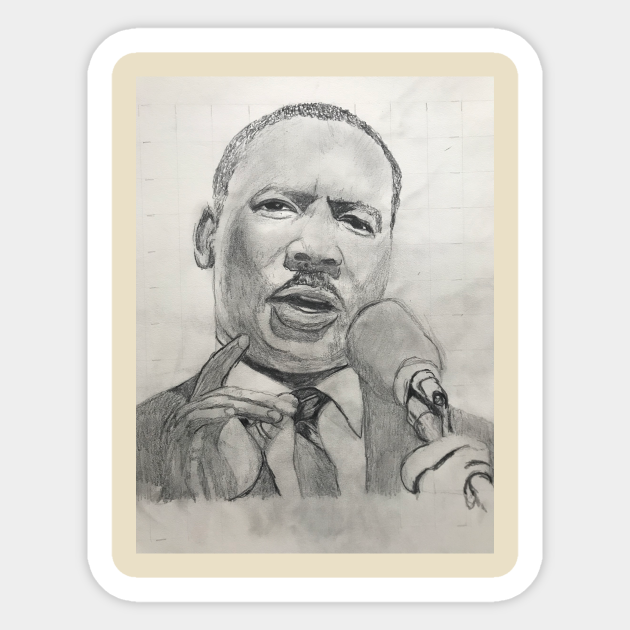 King - Mlk - Sticker