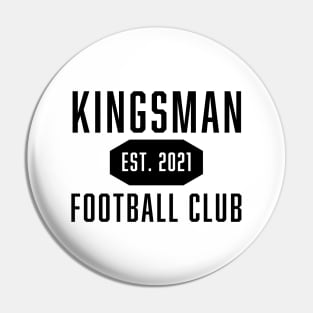 Kingsman Football Club - Black Design Pin