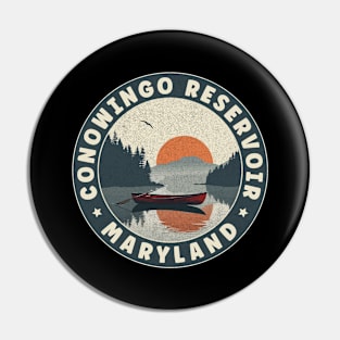 Conowingo Reservoir Maryland Sunset Pin