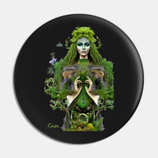 Gaia Mother Earth Pin