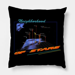 Intergalactic Neighborhood Pillow