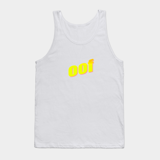 Roblox Oof Tank Tops Teepublic - roblox oof gaming noob unisex tank top by chocotereliye