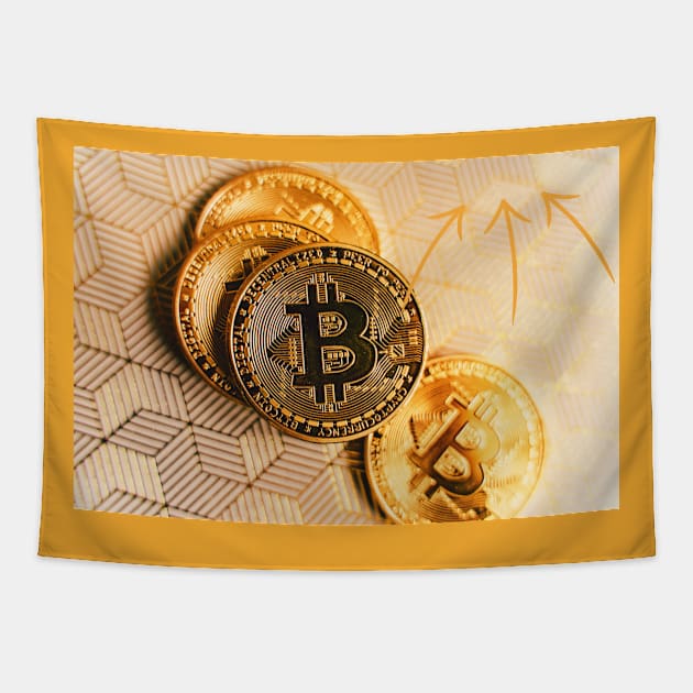 Crypto btc logo Tapestry by Solana Del