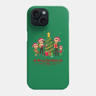 MERRY CHRISTMAS FAMS Phone Case
