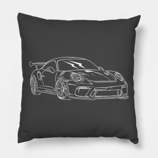 Porsche GT3 RS Pillow