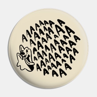 Scream cat Pin