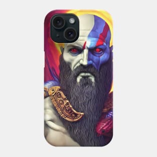 KRATOS Renaissance portrait GOW Phone Case