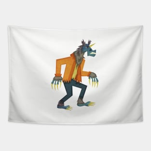 Unicorn Werewolf Tapestry