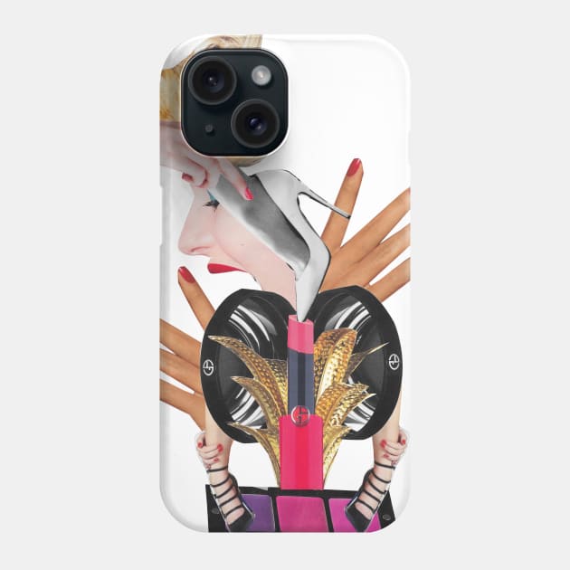 Make Up Parade Phone Case by Luca Mainini