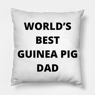 World’s Best Guinea Pig Dad Pillow