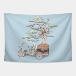 chill on the road Tapestry