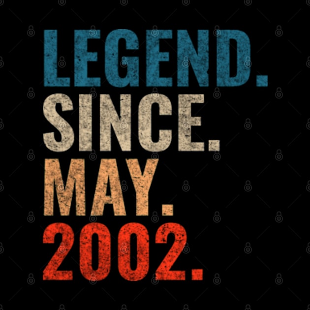 Legend since May 2002 Retro 2002 by TeeLogic