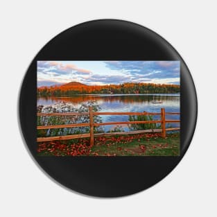 Lake Placid Upstate New York NY Adirondacks Autumn Pin