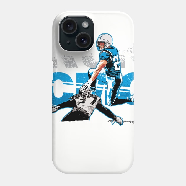 Christian McCaffery run CMC tee t-shirt Phone Case by goderslim