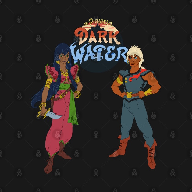 Pirates of Dark Water Tula and Ren by GoneawayGames