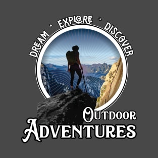 Outdoor Adventures - Hiking in Color 002 T-Shirt