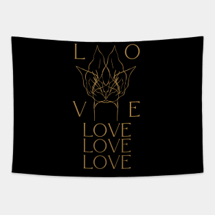 cat lover Tapestry