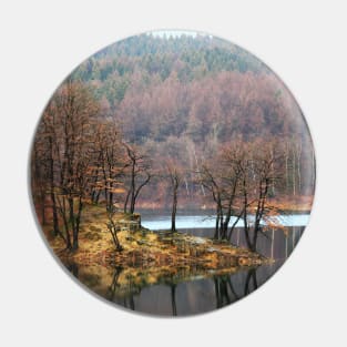 Aggertalsperre - Mirrowing Lake Autumn Colors Pin